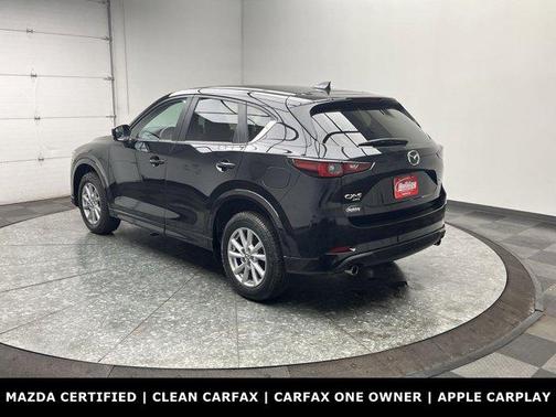 Jet Black Mica 2025 Mazda CX-5 2.5 S Preferred Package