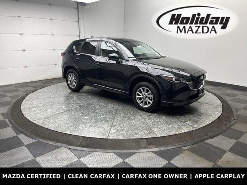 Jet Black Mica 2025 Mazda CX-5 2.5 S Preferred Package