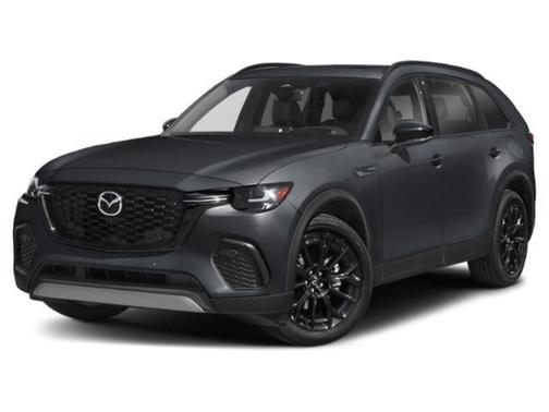 Jet Black Mica 2025 Mazda CX-70 3.3 Turbo Premium Plus Package