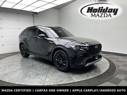 Jet Black Mica 2025 Mazda CX-70 3.3 Turbo Premium Plus Package