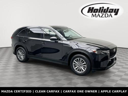 Jet Black Mica 2024 Mazda CX-90 3.3 Turbo Preferred Plus
