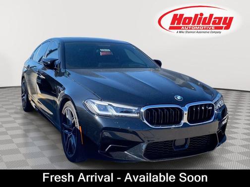 Black Sapphire Metallic 2021 BMW M5 Base
