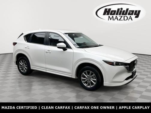Rhodium White Metallic 2025 Mazda CX-5 2.5 S Preferred Package