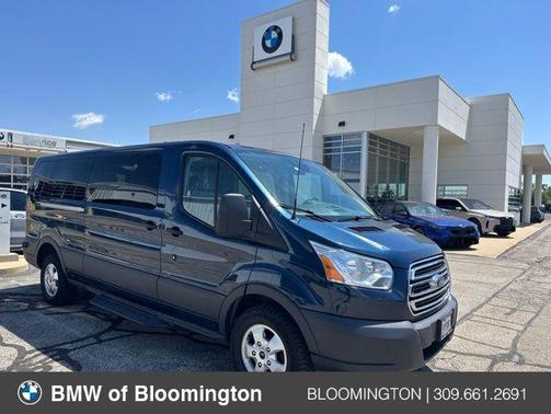 Blue 2017 Ford Transit-350 Base