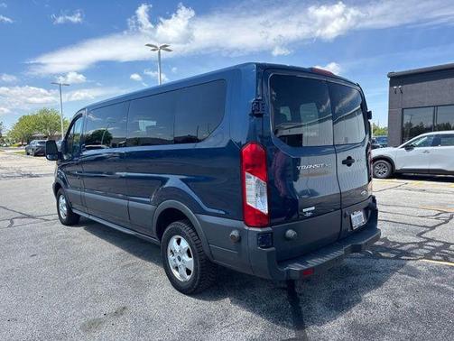 Blue 2017 Ford Transit-350 Base