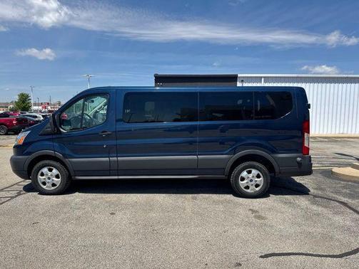 Blue 2017 Ford Transit-350 Base