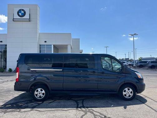 Blue 2017 Ford Transit-350 Base