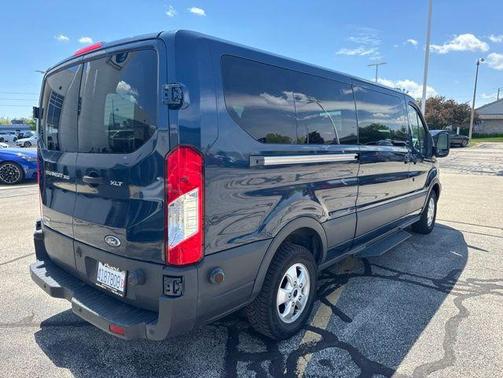 Blue 2017 Ford Transit-350 Base