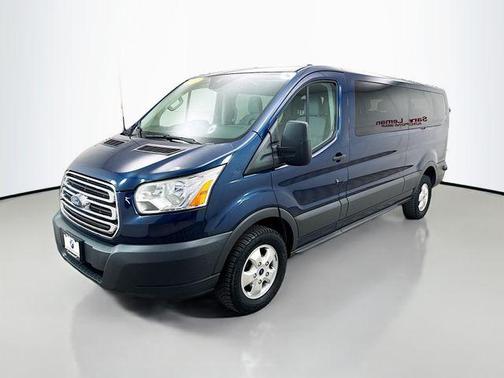 Blue Jeans Metallic 2017 Ford Transit-350 XLT