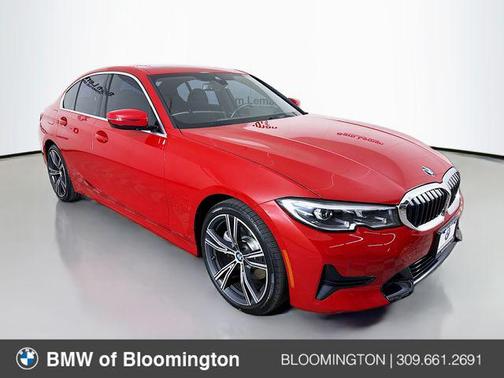 Melbourne Red Metallic 2021 BMW 330 xDrive
