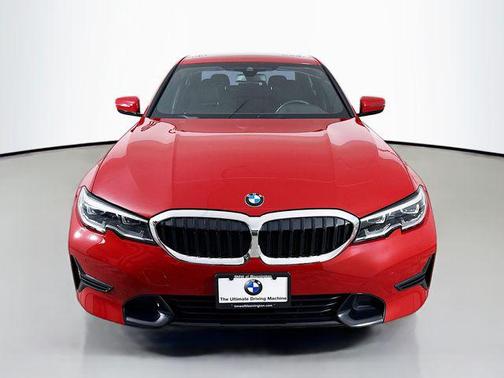 Melbourne Red Metallic 2021 BMW 330 xDrive