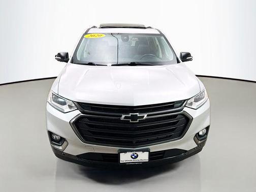 Silver Ice Metallic 2020 Chevrolet Traverse Premier