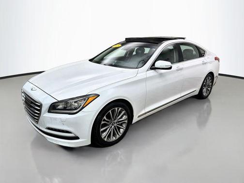 Casablanca White 2015 Hyundai Genesis 3.8