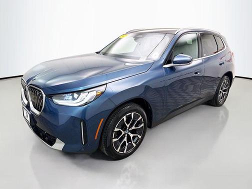 Blue Metallic 2025 BMW X3 30 xDrive