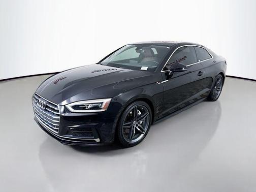 Black Metallic 2018 Audi A5 2.0T Premium Plus