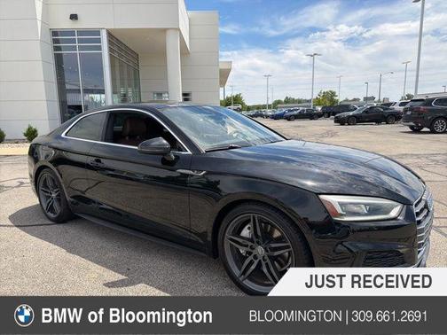 Black Metallic 2018 Audi A5 2.0T Premium Plus
