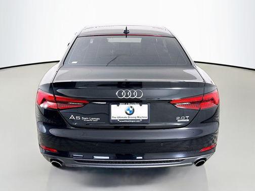 Black Metallic 2018 Audi A5 2.0T Premium Plus