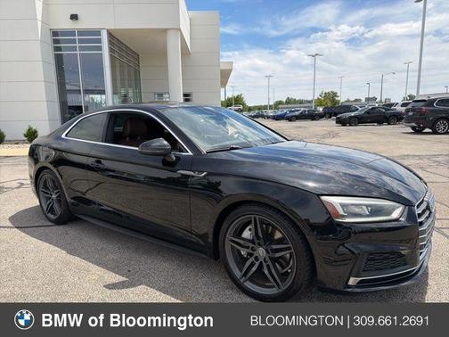 Black Metallic 2018 Audi A5 2.0T Premium Plus