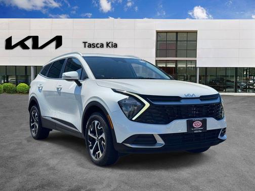 Snow White Pearl 2023 Kia Sportage Hybrid EX