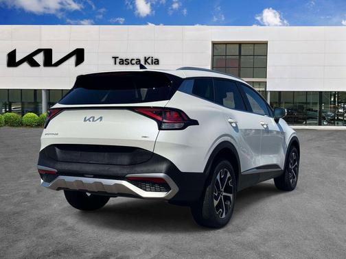 Snow White Pearl 2023 Kia Sportage Hybrid EX
