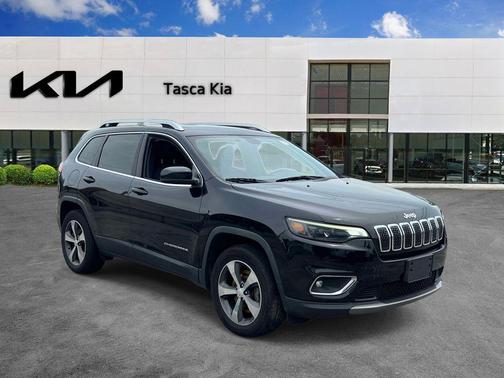 Diamond Black Crystal Pearlcoat 2019 Jeep Cherokee Limited