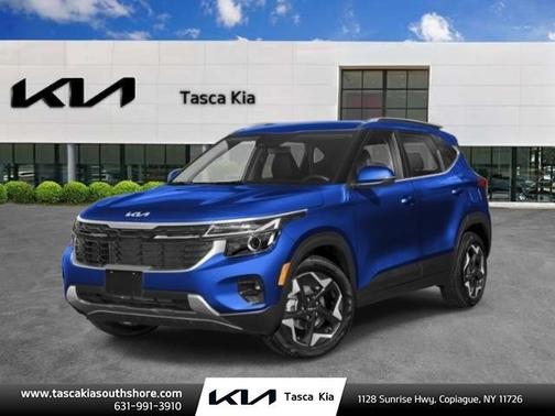 Dark Blue 2026 Kia Seltos EX