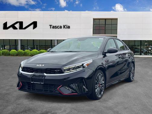 Aurora Black 2023 Kia Forte GT