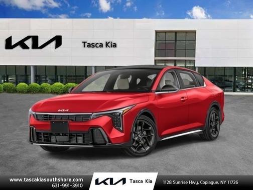 Currant Red 2025 Kia K4 GT-Line Turbo