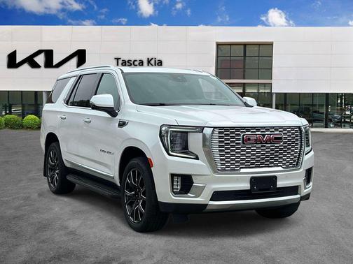 White Frost Tricoat 2024 GMC Yukon Denali