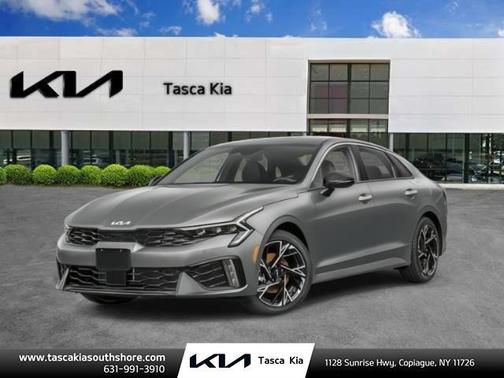 Steel Matte Gray 2026 Kia K5 GT-Line AWD