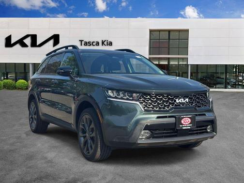 Aruba Green 2023 Kia Sorento EX