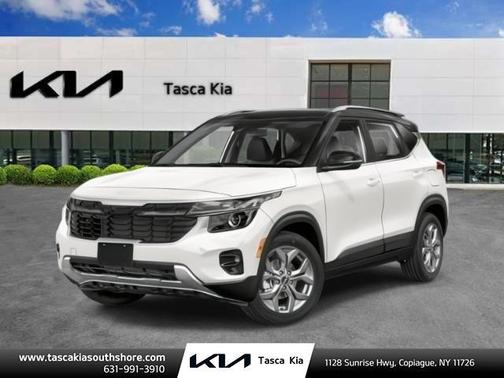 White / Black 2026 Kia Seltos S