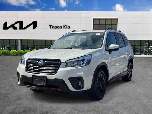Crystal White Pearl 2020 Subaru Forester Sport