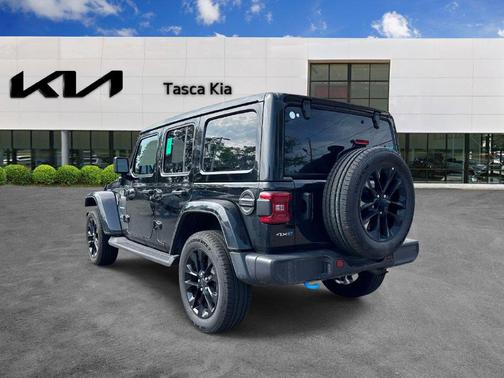 Black Clearcoat 2024 Jeep Wrangler 4xe Sahara