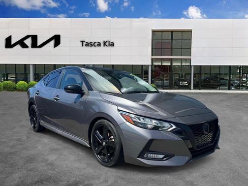 Gun Metallic/Super Black 2023 Nissan Sentra SR