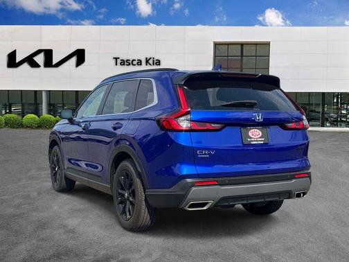 Blue 2024 Honda CR-V Hybrid Sport AWD