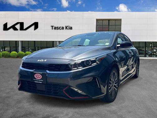 Gravity Gray 2023 Kia Forte GT-Line