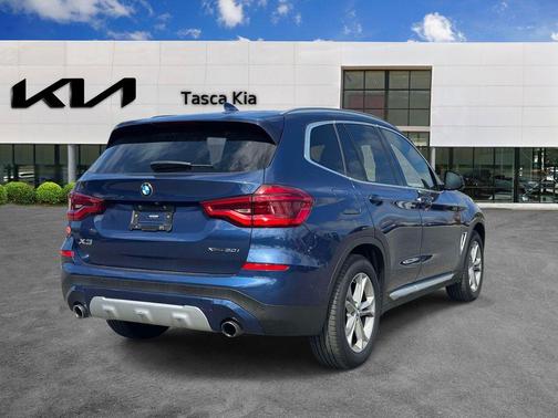 Phytonic Blue Metallic 2021 BMW X3 xDrive30i