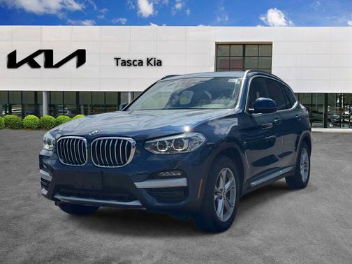 Phytonic Blue Metallic 2021 BMW X3 xDrive30i