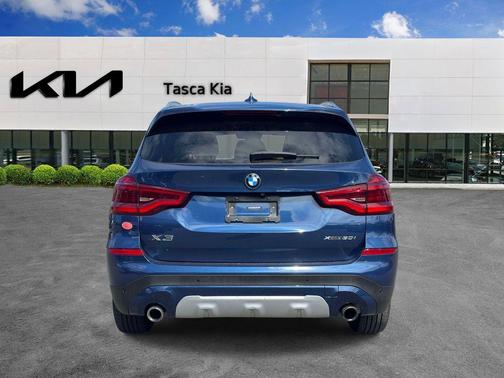 Phytonic Blue Metallic 2021 BMW X3 xDrive30i