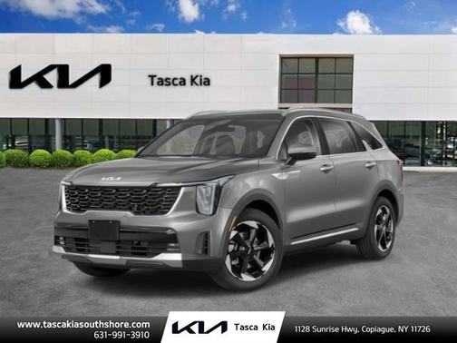 Steel Gray 2026 Kia Sorento Hybrid EX