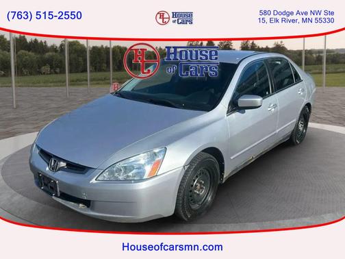 Silver 2003 Honda Accord 2.4 LX