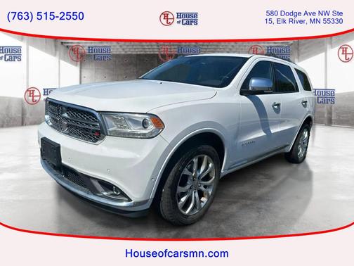 White Knuckle Clearcoat 2018 Dodge Durango Citadel