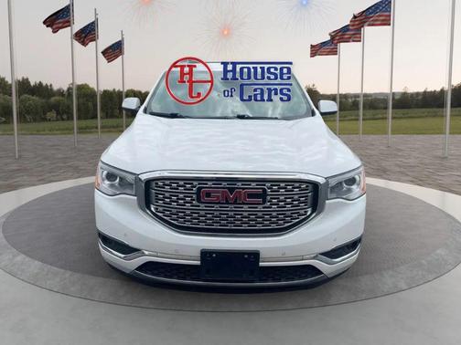 White Frost Tricoat 2017 GMC Acadia Denali