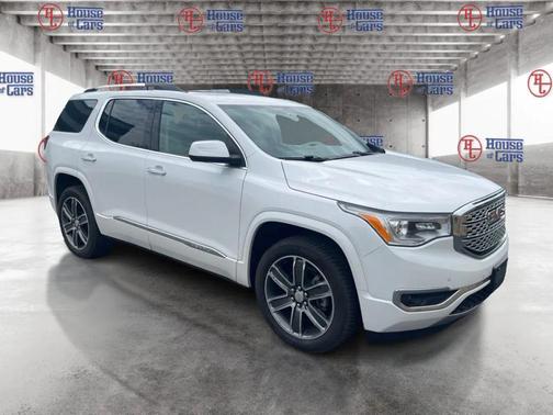 White Frost Tricoat 2017 GMC Acadia Denali