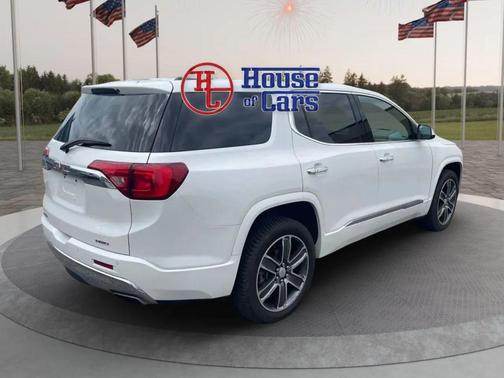 White Frost Tricoat 2017 GMC Acadia Denali