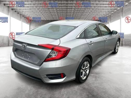 Lunar Silver Metallic 2018 Honda Civic LX