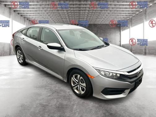 Lunar Silver Metallic 2018 Honda Civic LX