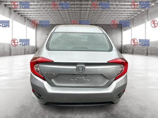 Lunar Silver Metallic 2018 Honda Civic LX