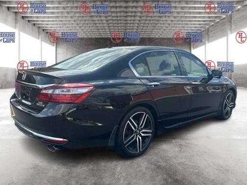 Crystal Black Pearl 2017 Honda Accord Touring V6